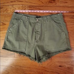 Hudson Mika High Rise Military Shorts